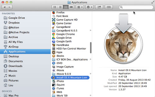 install macos mountain lion